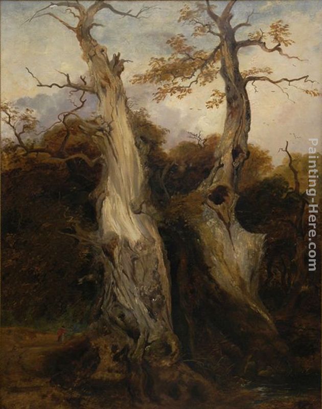 From Nature - Lynmouth painting - William James Muller From Nature - Lynmouth art painting